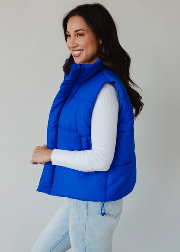 Royal Blue Puffer Vest