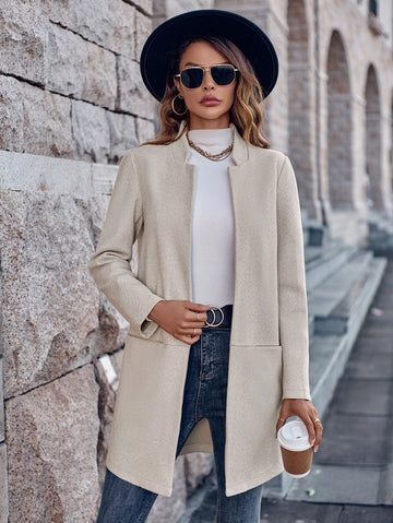 Emmy Long Front Blazer