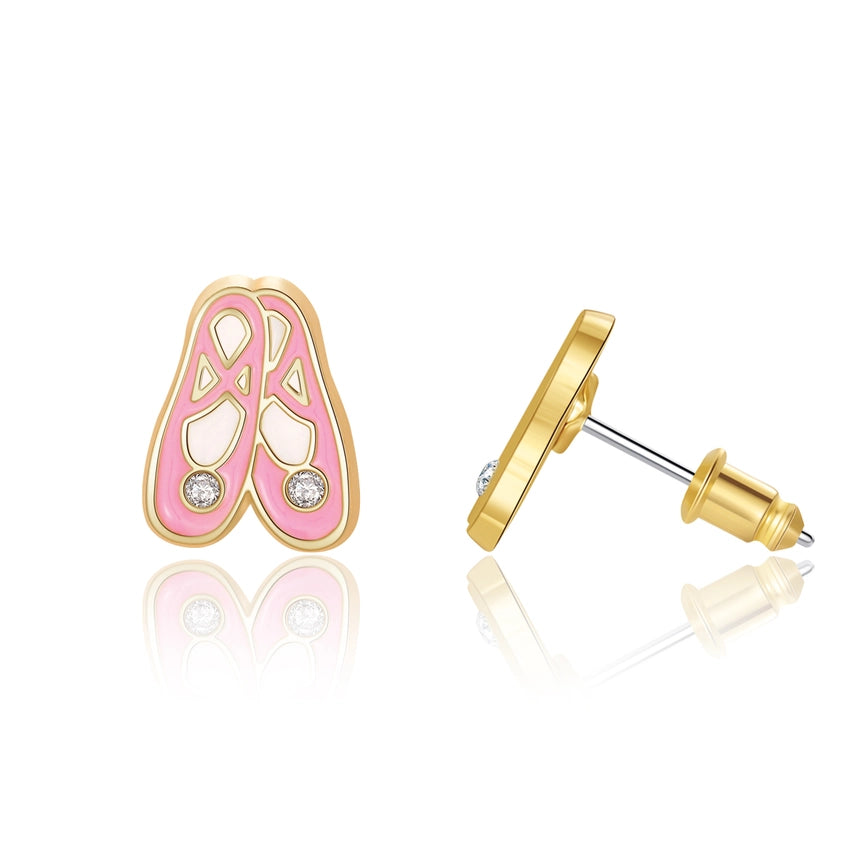 Girl's Ballet Earrings