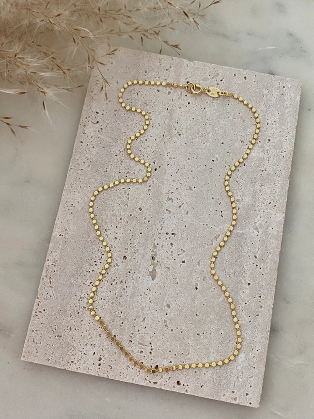 18K Gold Filled Link Chain Necklace